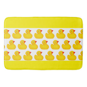 Tapis de bain jaune caneton canard en caoutchouc