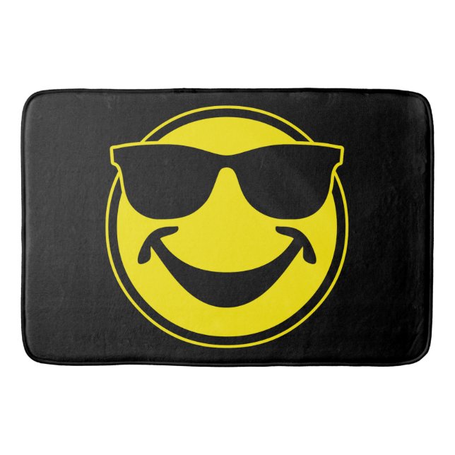 Tapis De Bain Jaune cool + votre dos. & idées (Devant)