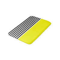 Jaune néon avec rayures noires et blanches