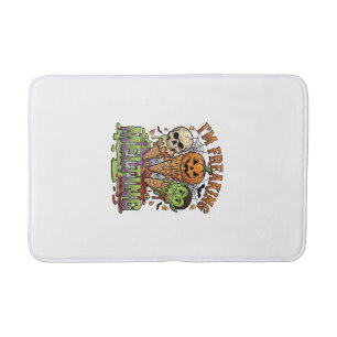 Tapis De Bain Je fonds littéralement Crème Glacée d'Halloween Cr