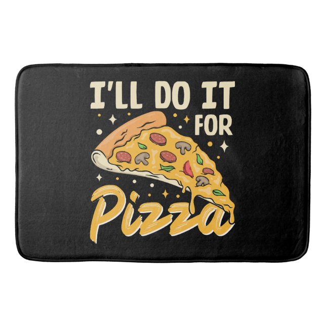 Tapis De Bain Je le ferai pour pizza (Devant)