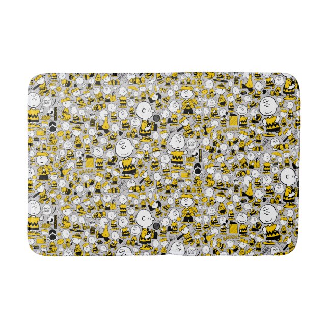 Tapis De Bain Je Suis Charlie Motif Brown (Devant)