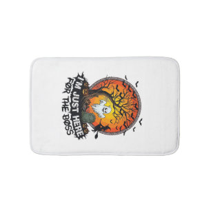 Tapis De Bain Je suis juste là patron Halloween Fantôme Sorcière