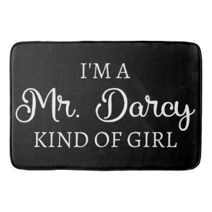 Tapis De Bain Je suis M. Darcy, genre de fille