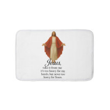 Jésus en rouge et blanc