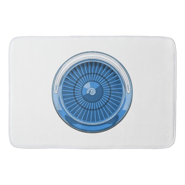 Tapis De Bain Jet Engine (Devant)