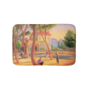 Tapis De Bain Jeu de quilles à La Ciotat dans le sud de la Franc