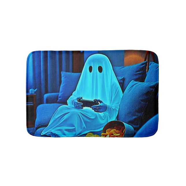 Tapis De Bain Jeu Ghost Soirée Cosy En Design (Devant)
