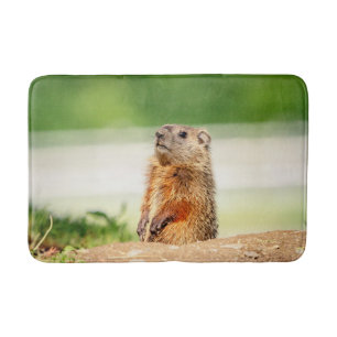 Tapis De Bain Jeune marmotte