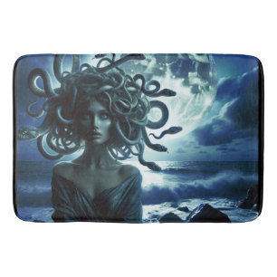 Tapis De Bain Jeune Méduse jolie par la Lune & l'Océan