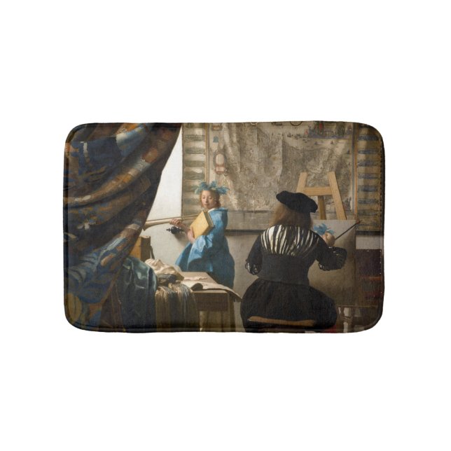 Tapis De Bain Johannes Vermeer - L'Allégorie de la Peinture (Devant)