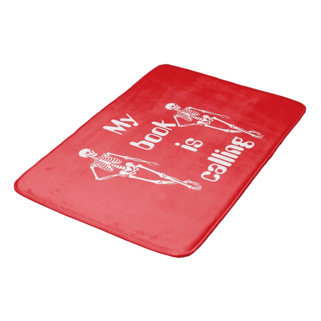 Tapis De Bain Joli design effrayant d'Halloween (Angle)