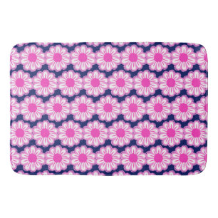 Tapis De Bain Joli fond à motif floral