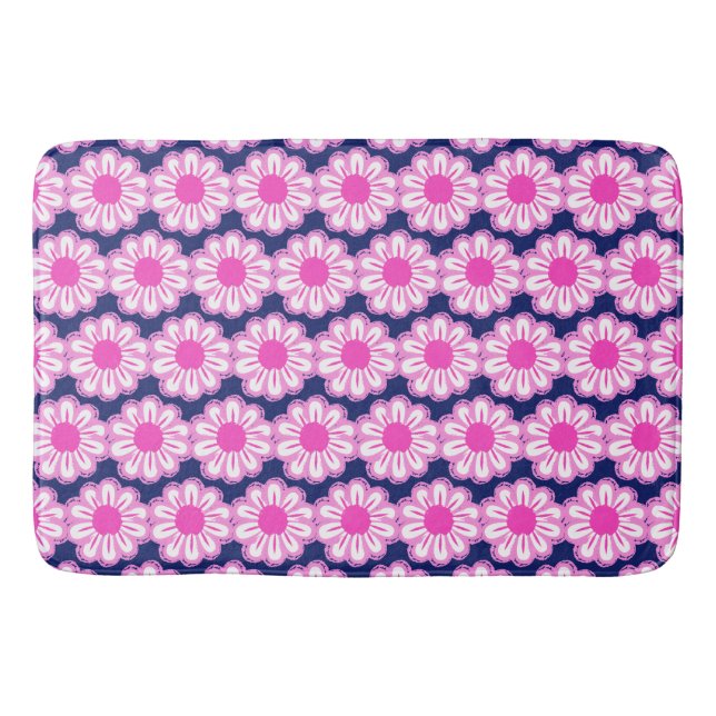 Tapis De Bain Joli fond à motif floral (Devant)