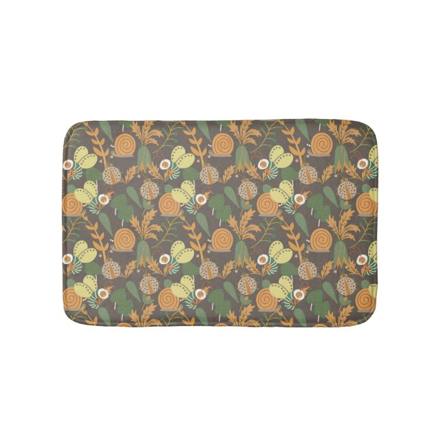 Tapis De Bain Joli motif floral (Devant)