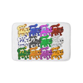 Tapis De Bain Joli Noël Motif Kitten Crowd