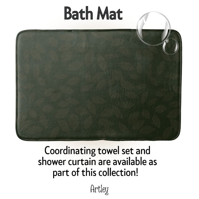 Tapis De Bain Joli tapis vert de bain (Créateur téléchargé)