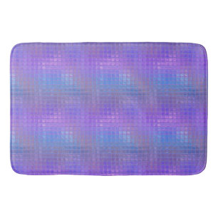 Tapis De Bain Jolie Fille Glamour Iridescente Violet Clair