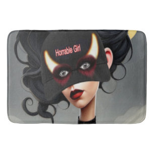 Tapis De Bain Jolie fille horrible
