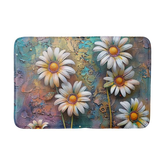 Tapis De Bain Jolie Fleurs Faisy Motif Floral Nature (Devant)