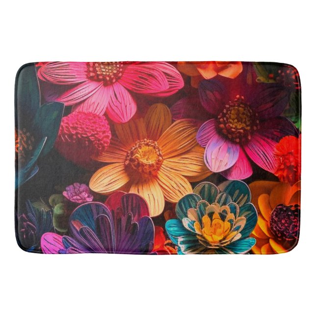 Tapis De Bain Jolies fleurs (Devant)