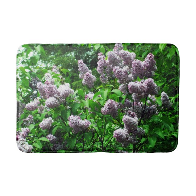 Tapis De Bain Jolies fleurs Lilac (Devant)