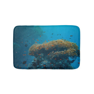 Tapis De Bain Jolies Poissons Et Barrière