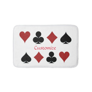 Tapis De Bain Jouer des combinaisons de carte Thunder_Cove