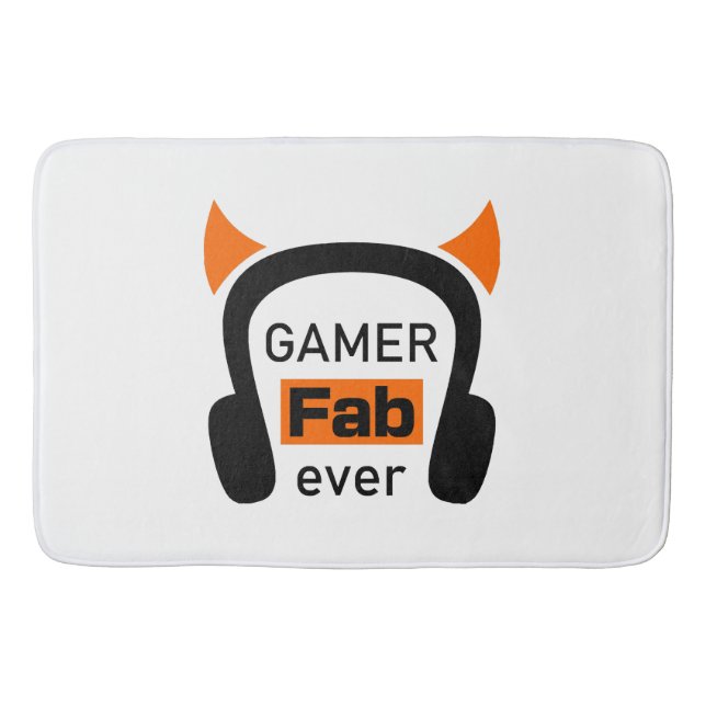 Tapis De Bain joueur fab-ever (Devant)