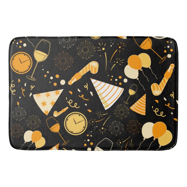 Tapis De Bain Jour du Nouvel An (Devant)