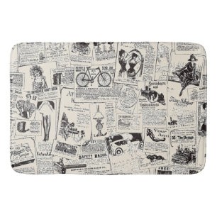 Tapis De Bain Journal ancien