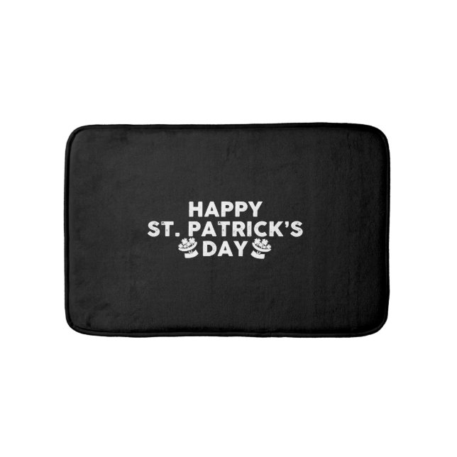 Tapis De Bain Joyeuse St Patrick's Day (Devant)