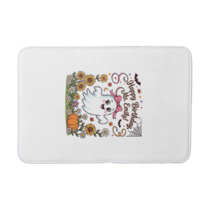 Tapis De Bain Joyeux Anniversaire Mlle Emily Halloween Fantôme C