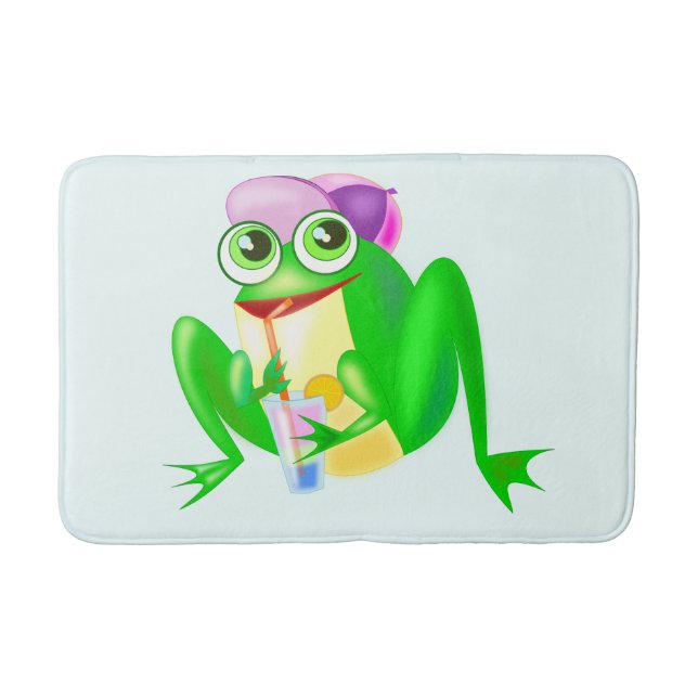 Tapis De Bain Joyeux bain de grenouille (Devant)