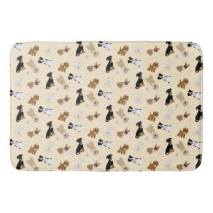 Tapis De Bain Joyeux Chiens de Pâques