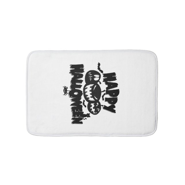Tapis De Bain Joyeux Halloween (Devant)