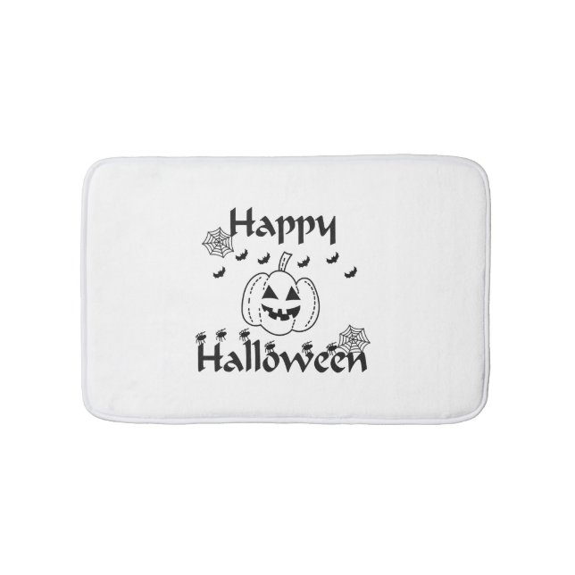 Tapis De Bain Joyeux Halloween (Devant)