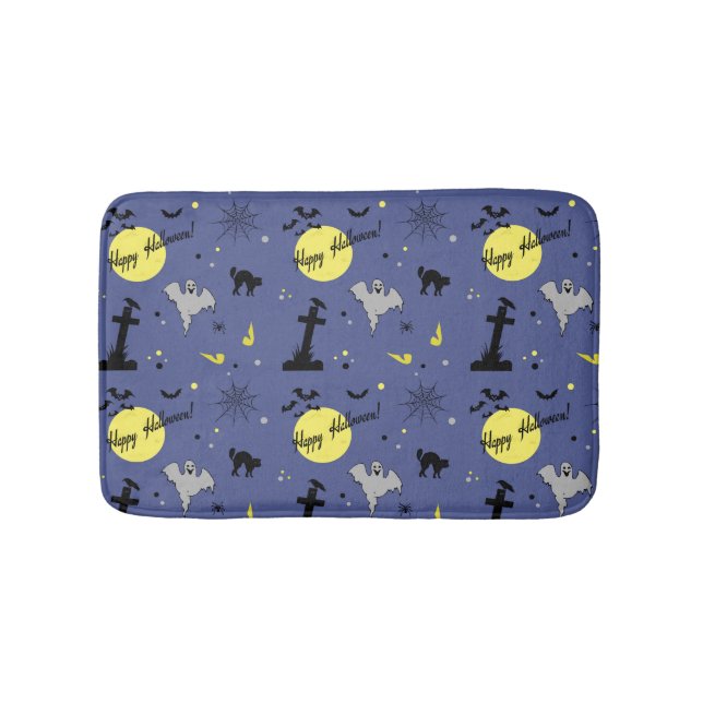 Tapis De Bain Joyeux Halloween (Devant)