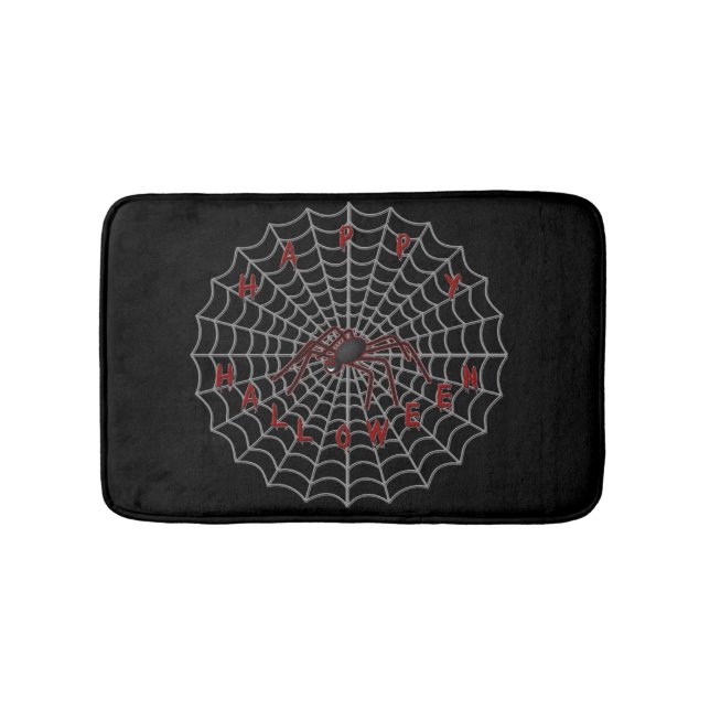 Tapis De Bain Joyeux Halloween Spider Bath Mat (Devant)
