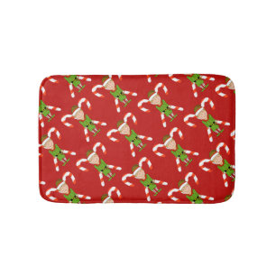 Tapis De Bain Joyeux Mat de bain pour elfe de Noël