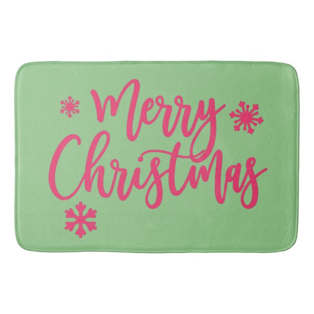 Tapis De Bain Joyeux Noël (Devant)
