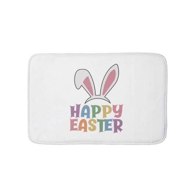 Tapis De Bain Joyeux Pâques (Devant)