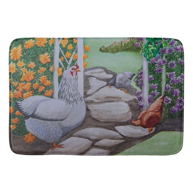 Tapis De Bain Joyeux Parc du poulet (Devant)