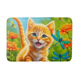Tapis De Bain Joyous Kitten