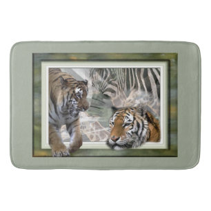 Tapis De Bain Jungle primitive