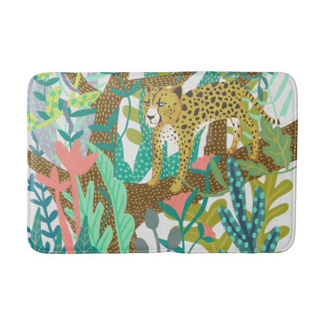 Tapis De Bain Jungle Roar - Cheetah (Devant)