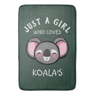 Tapis De Bain Juste une fille qui aime celle de Koala