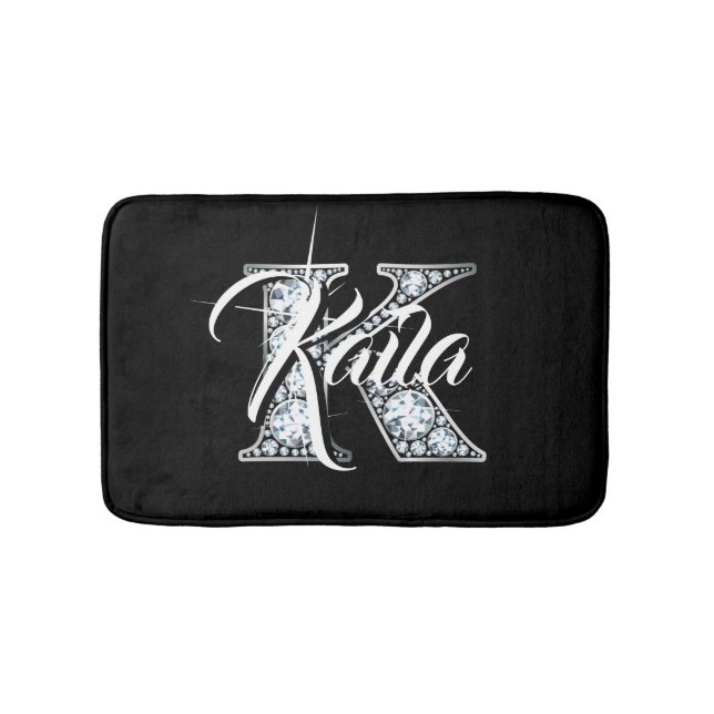 Tapis De Bain K Faux Diamond Bath Mat (Devant)