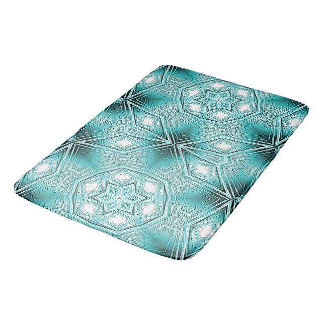 Tapis De Bain Kaleidoscope arctique (Angle)