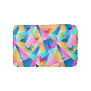 Tapis De Bain Kaleidoscope d'origami